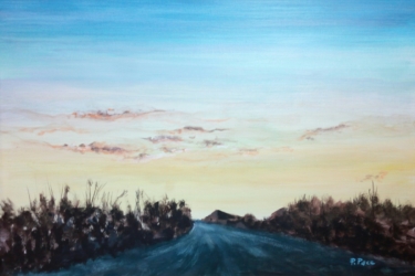 Contrasto di luce- acrilico su tela- 70x50