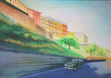 Belvedere-acrilico su tela-100x70