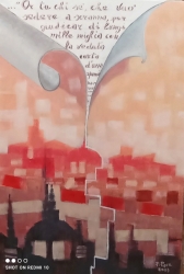 Spingersi oltre il visibileAcrilico su tela 50x70