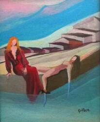 Riflesso - acrilico su pioppo- 25x30